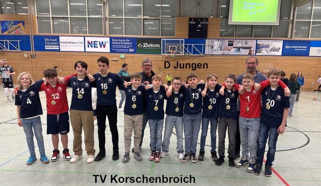 Männliche D-Jugend TV Korschenbroich - Foto: TV Korschenbroich