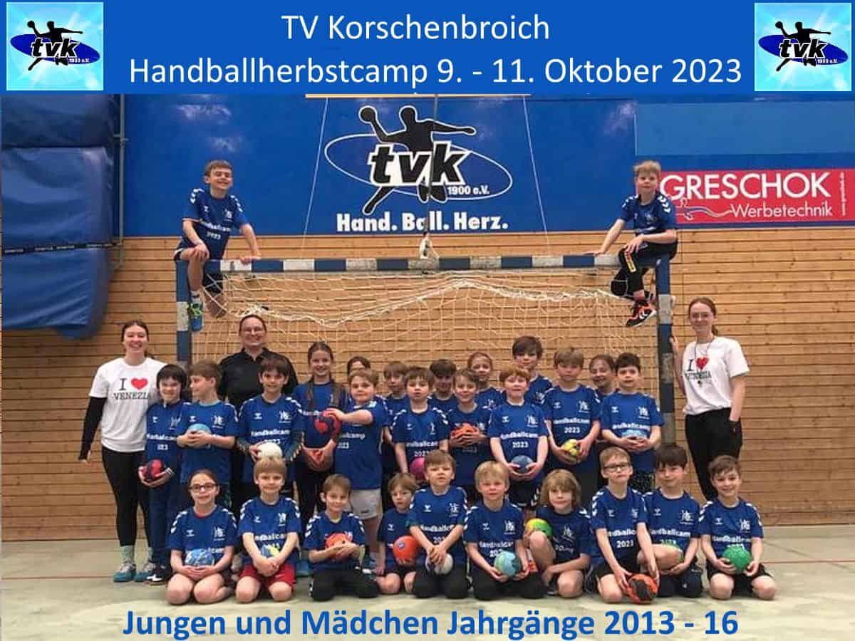 TV Korschenbroich Handball-Herbstcamp